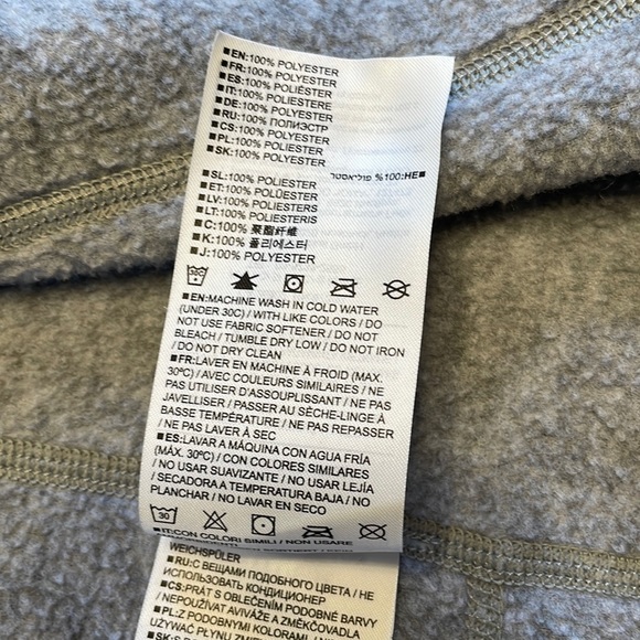 Burton Women’s Large Grey Zip Up with Zipper Pockets and Hood LIKE NEW - Picture 6 of 8